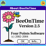 BeeOnTime for the Treo 600 downloadable Software