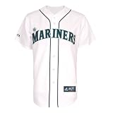 MLB Seattle Mariners Replica Home Jersey, White, Medium