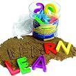 UPPERCASE ALPHABET SAND MOLDS