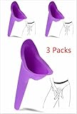 Pack of 3 BeauteCa Go Easy Pee Girl Lady Female Urination Device Portable Travel Accessory
