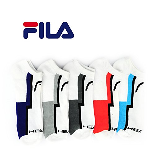 HEAD 6-Pack Men's Sport No Show Socks