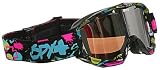 Spy Omega8 Snowboard Goggles - 80's War Paint Frame / Rose Silver Mirror Lens
