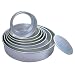 Fat Daddio's Anodized Aluminum Round Cheesecake Pan with Removable Bottom, 9 Inch x 3 Inch