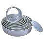Fat Daddio's Anodized Aluminum Round Cheesecake Pan with Removable Bottom, 9 Inch x 3 Inch