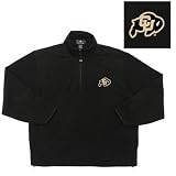 Colorado Golden Buffaloes NCAA Glacier Fleece Pullover Sweatshirt (Black) at Antigua