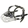 Dean & Tyler Dog Wire Basket Muzzle for Everyday Use Size #7 - Fits Perfect Breeds Like Small Pit Bull, Small Amstaff, Small German Shepherd Etc..- Measure Your Dog's Snout or Contact Us for Sizing!!! - Snout Length 4.3" 	- Circumference 12.6"	 - Neck Circumference 17.7" - 22.4" - Eye Line 4.7" - 8.6" - Width 3.74"	- Height 3.93"