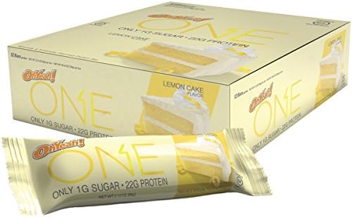 ISS Research OhYeah!® ONE Protein Bar Lemon Cake -- 12 Bars
