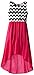 Ruby Rox Big Girls' Zig-Zag Tank Dress with High Low