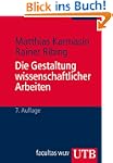 Die Gestaltung wissenschaftlicher Arb...