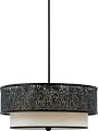 Utopia Rod Hung 3-Light Pendant Chandelier