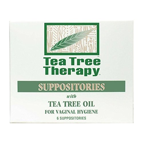 Tea Tree Suppository Tea Tree Therapy, 6 Count