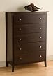 Manhattan 5-Drawer Chest - Espresso