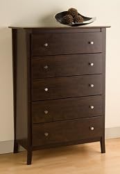 Manhattan 5-Drawer Chest - Espresso