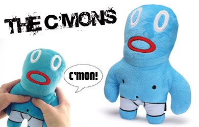 Childrens Toyshop  Toys : The Corsa C'Mon's! - Blue 10 inch Talking Plush