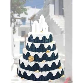 Greek Wedding Favor Cake