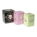 Set of 3 Storage Tins - Folk art design
