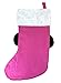 Disney Minnie Mouse Pink 16 Satin Christmas Stocking