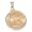 14K Gold 1873 First Year Issue 20 Kroner Coin Pendant
