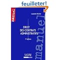 Droit des contrats administratifs