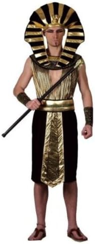 Egyptian Pharaoh King Male 5pc Fancy Dress Costume