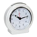 Acctim 71252 Pegasus Alarm Clock, Pearl