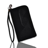 sw-mobile-shop Handy Tasche RV Etui Hülle Dekotasche Stofftasche in schwarz mit Muster - Design B2 f. Nokia X7-00 / X1-00 / C2-01 / C5-03 / E7 / C6-01 / C7 / C3-01 / 5250 / X3-02 / X6 / 5233 / C2-00 / C1-02 / C1-01 / C1-00 / N8 / X2 / C6 / C3 / C5 / 6303i / 5132 Xpress / 2710 Navigation / 7230 / 5330 / 1800 / 1616 / 6788 / 5235 / N97 mini / X3 / N900 / 5230 / 5800 / Mural