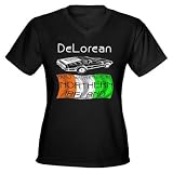 DeLorean - Irish Pride Hobbies Women's V-Neck Dark T-Shirt by CafePress