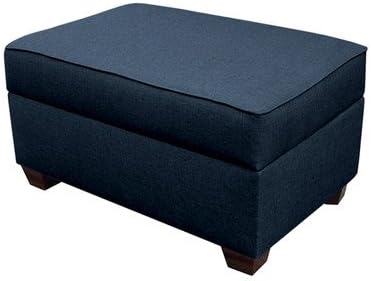 Multifunctional Storage Ottoman Slim Line - 24" x 36" Rectangle (Deep Ocean)