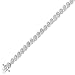 10K White Gold 1 ct. Diamond Tennis Bracelet