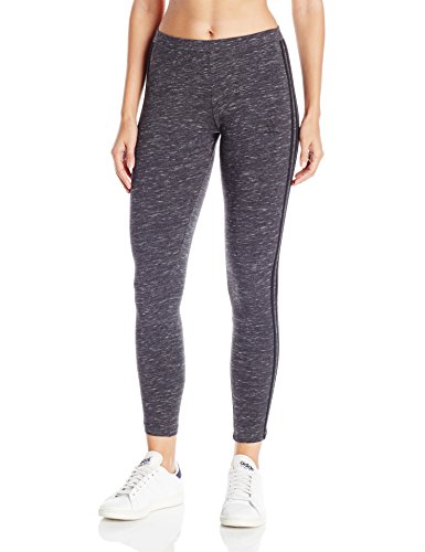 adidas Originals Women's 3-Stripes Leggings, Dark Grey Heather, Small