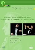 Mozart: Symphonies Nos 31 Paris & 40 [DVD]