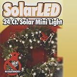 Solar Powered Outdoor Wreath Lighting Kit (24 LED)