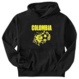 Sweatshirt Black  All Soccer Colombia  Country