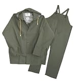 Boss 3PR0300GG Extra Extra Extra Large Green 3-Piece 35mm Lined Rainsuit