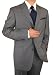 Signature Collection Italian 3 Button 2pc Mens Suit Merino Wool 150s Business Suit Light Gray
