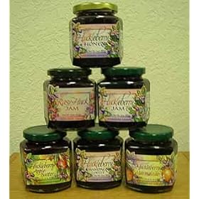 11oz Wild Huckleberry Jam Jelly Honey 12 Piece Assortment by Taste The Wilderness