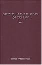 Studies in the History of Tax Law