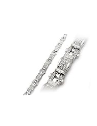 1.50 Carat Diamond Bracelet in 14K White Gold