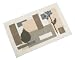 Croscill Spa Leaf Bath Rug Image