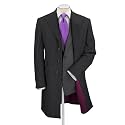 Charles Tyrwhitt Charcoal Check Wool Coat