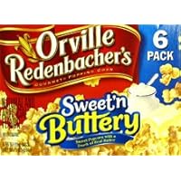 OR Sweet'n Buttery MW Popcorn 6CT