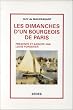 Les Dimanches d'un bourgeois de Paris
