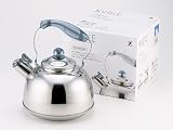NUDiE IH200V対応 笛吹きケトル 2.5L スケルトンブルー SH7441
