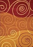Bistro Loft Collection 6 7  x9 7   Area Rug