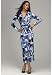 metrostyle Long Wrap Dress