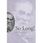 So Long! Walt Whitman's Poetry of Death book cover