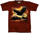 The Mountain Eagle Sunset Adult Tee T-shirt