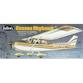 C-172 Skyhawk Wooden Model Airplane