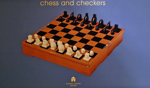 Michael Graves Designâ„¢ Chess and Checkers Game