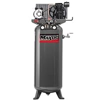 Maxus EX8405 15 Amp 3-Horsepower 60-Gallon Oiled Vertical Compressor